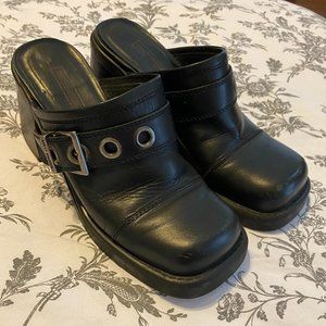 Harley Davidson clogs with buckle
